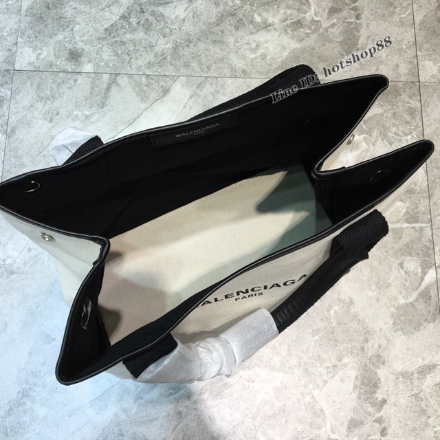 Balenciaga專櫃經典爆款帆布購物袋手提包 巴黎世家中號托特帆布包 fyj1676